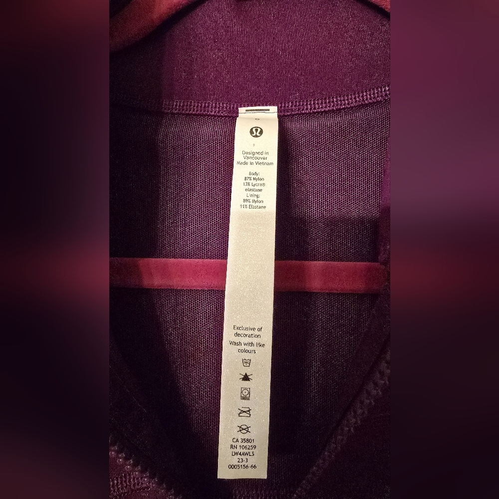 lululemon athletica Purple Jacket and Tank Set - Picture 8 of 8